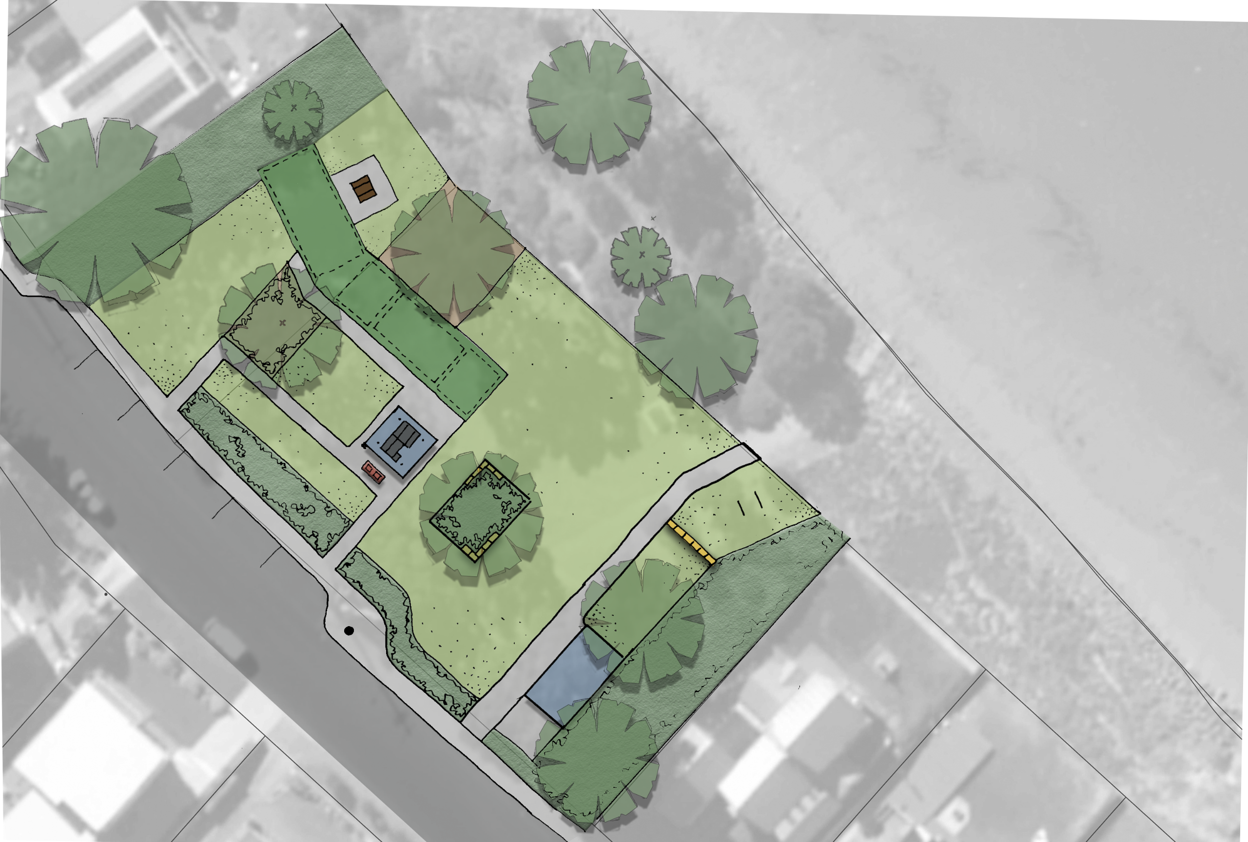 Concept map of the Bayview Park Upgrade